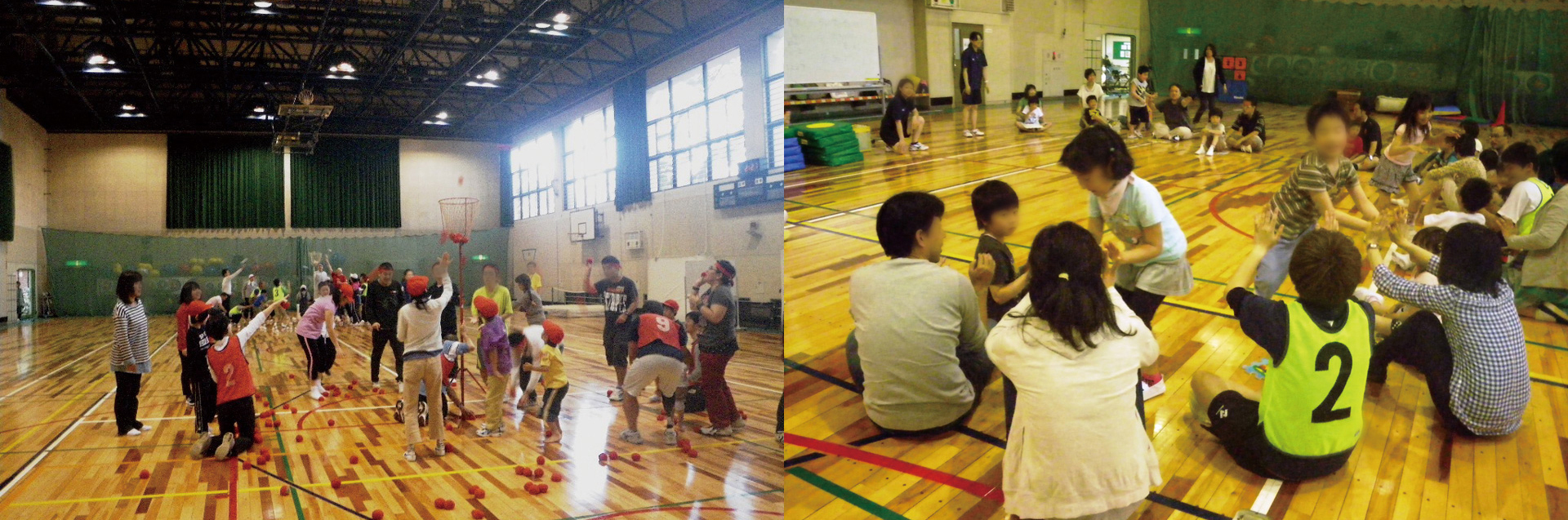 イメージ図：運動会・スポーツ教室の様子